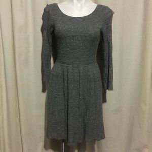American Eagle Gray Knit Dress